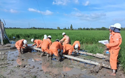 Đầu tư xây dựng lưới điện năm 2025: EVNSPC về đích vượt chỉ tiêu