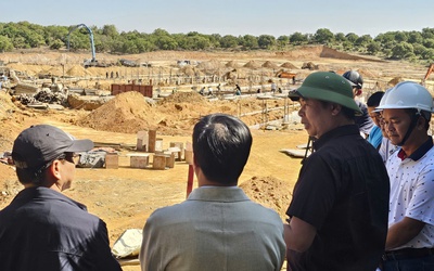 Lãnh đạo Gia Lai yêu cầu đẩy nhanh tiến độ xây trường nội trú biên giới