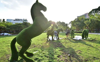 Khang Điền, Phát Đạt, Masterise và những doanh nghiệp nào tài trợ 9 công viên, vườn hoa Tết?