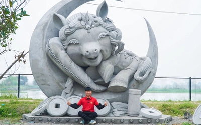 Linh vật 'Ngựa thương' chốt giá hơn 222 triệu đồng, dành tặng người nghèo đón Tết