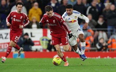 Wirtz ghi bàn thắng gây tranh cãi trong trận hòa kịch tính của Liverpool