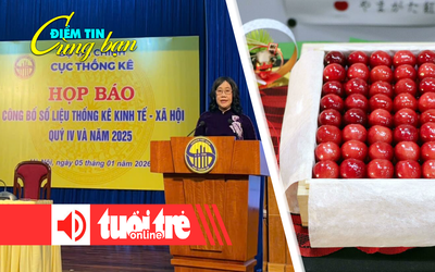 Điểm tin 8h: Tăng trưởng GDP đạt kết quả ấn tượng; Anh đào Nhật thu hoạch giữa mùa đông