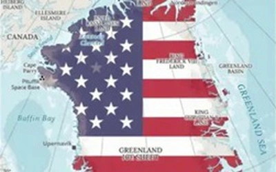 Vợ của cố vấn Nhà Trắng Stephen Miller đăng bản đồ Greenland trên nền cờ Mỹ