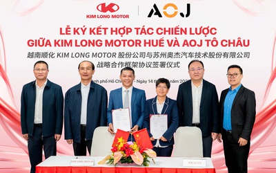 Kim Long Motor Huế và AOJ Tô Châu ký kết hợp tác chiến lược
