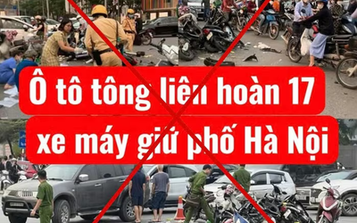 Tài khoản Facebook 'xới' lại tai nạn cũ như tin mới, công an cảnh báo