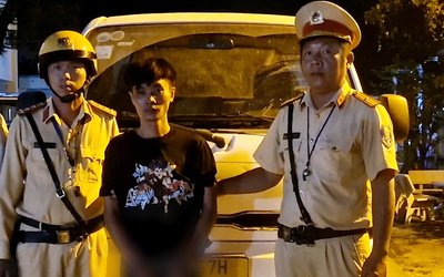 Trộm xe tải ở An Giang bị vây bắt ngay trên đường chạy trốn về Đồng Nai