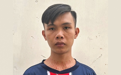 Truy tố thanh niên lái xe bán tải gắn biển số giả tông mô tô cảnh sát giao thông để bỏ chạy