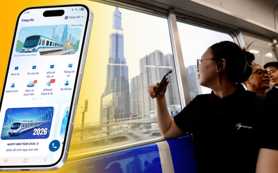 Lịch chạy Tết 2026 của tuyến Metro số 1 tại TP.HCM