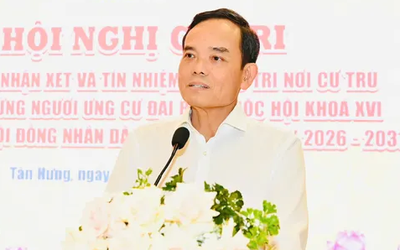 Cử tri tín nhiệm 100%, giới thiệu Bí thư Thành ủy TP.HCM Trần Lưu Quang ứng cử đại biểu Quốc hội