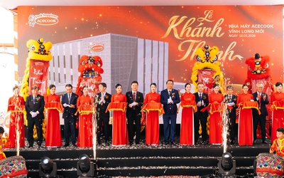 Acecook Việt Nam khánh thành nhà máy 200 triệu USD tại Vĩnh Long