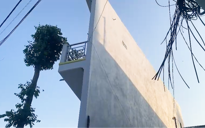 Xôn xao căn nhà hình tam giác gần cầu Chữ Y ở Cần Thơ: 'Siêu mỏng' do góc chụp?