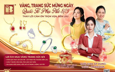 Trang sức, vàng Bảo Tín Minh Châu - Thay lời cảm ơn nhân ngày 8-3