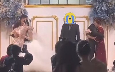 Thanh niên cô đơn trong chính đám cưới của mình