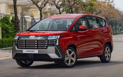 Hyundai Stargazer 2026 ra mắt Việt Nam: Giá từ 569 triệu, màn kép 10,25 inch, có ADAS đấu Xpander