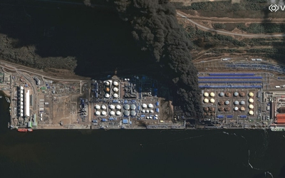 Ukraine tiếp tục tấn công cảng dầu lớn bậc nhất Nga