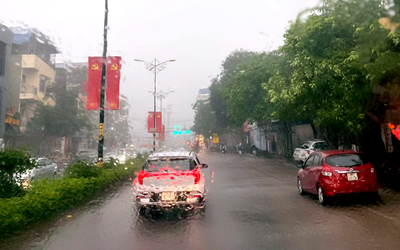 Bắc Bộ có nơi mưa to, đề phòng mưa đá
