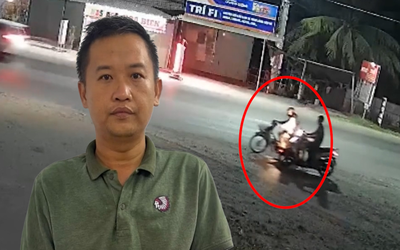 Tạm giữ người đàn ông giả bộ đẩy xe máy giúp nữ sinh để giật điện thoại