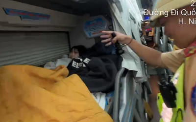 Xe nhồi nhét hành khách trên cao tốc bị xử phạt 120 triệu đồng