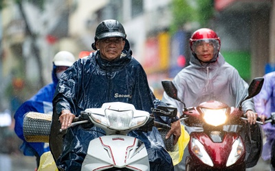 Chiều tối 26-4, miền Bắc có nơi mưa to, Hà Nội sắp mưa dông