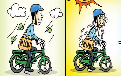 Ba cái lợi khi đi làm bằng xe đạp... trên lý thuyết