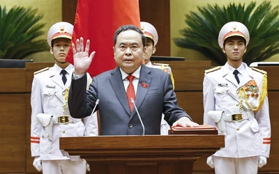 Chủ tịch Quốc hội Trần Thanh Mẫn tái đắc cử