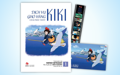 Nhà xuất bản Kim Đồng mang siêu phẩm Ghibli 'Dịch vụ giao hàng của phù thủy Kiki' đến độc giả Việt