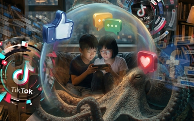 Không thể 'giao' trẻ em cho mạng xã hội