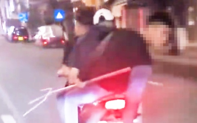 Truy xét nhóm thanh niên cầm hung khí, lái xe lạng lách trên đường ở Khánh Hòa