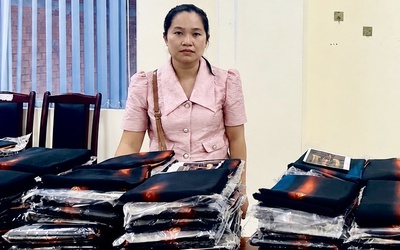 Chủ thương hiệu vải áo dài Đất Lành bị khởi tố
