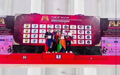 Thầy giáo ở TP.HCM giành huy chương vàng Vovinam thế giới