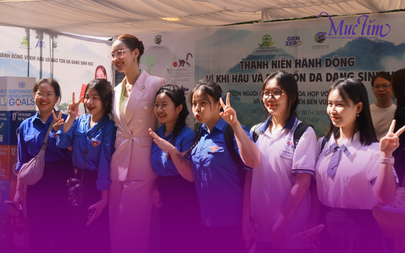 Dự án Gen Zero của hoa hậu Bảo Ngọc trở lại Ngày hội Việt Nam Xanh 