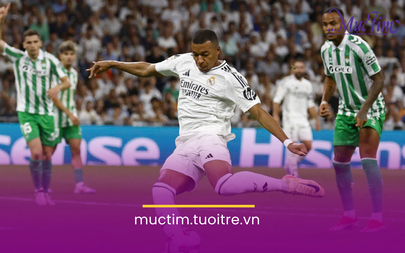 Lịch thi đấu bóng đá châu Âu: Real Madrid gặp Real Betis