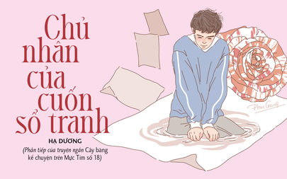 Truyện ngắn Mực Tím: Chủ nhân của cuốn sổ tranh
