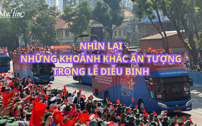 Nhìn lại những khoảnh khắc ấn tượng trong lễ diễu binh