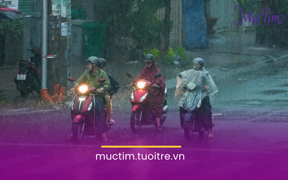 TP.HCM mưa to nhiều ngày do áp thấp nhiệt đới