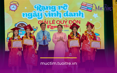 124 học sinh rạng rỡ tại Lễ phát thưởng Giải Lê Quý Đôn năm học 2024 - 2025