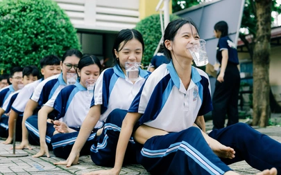 Cuộc đua phiên bản miền viễn Tây của 'tân binh' lớp 10 Trường THPT Bình Phú