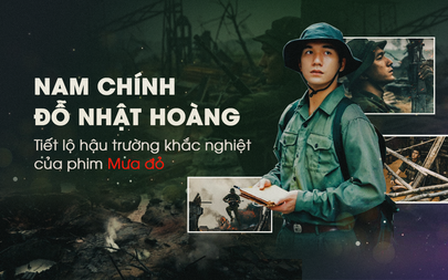Nam chính Đỗ Nhật Hoàng tiết lộ hậu trường khắc nghiệt của phim Mưa đỏ