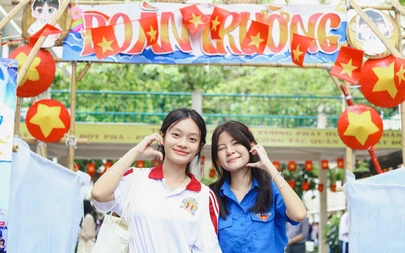 ‘Bắt sóng thanh xuân’ cùng 'tân binh' Trường THPT Hùng Vương