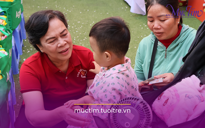 Mang xuân ấm áp đến các bệnh nhi trong hành trình Tết cho em 2026