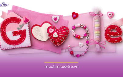 Google ra mắt Doodle Valentine ngọt ngào chúc mừng Ngày lễ tình nhân 14-2