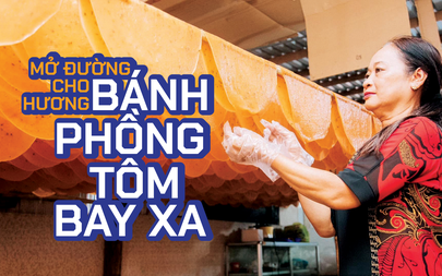 Mở đường cho hương bánh phồng tôm Cà Mau bay xa