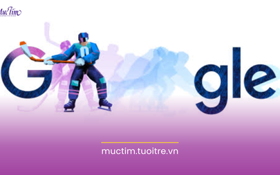 Doodle khúc côn cầu trên băng mừng khai mạc Thế vận hội mùa đông 2026