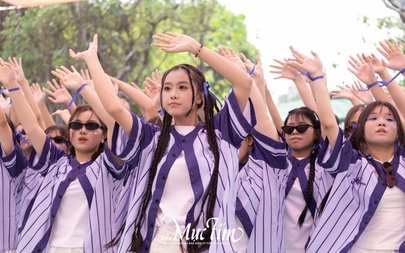 Thầy trò Trường THPT Trung Phú ‘mở tiệc’ kỷ niệm ngày đặc biệt của tháng thanh niên