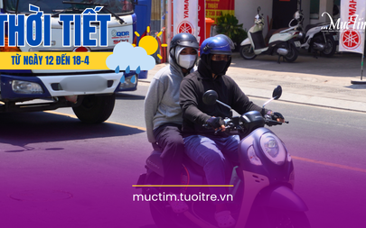 Dự báo thời tiết từ 12 đến 18-4: Nắng nóng giảm dần, mưa xuất hiện