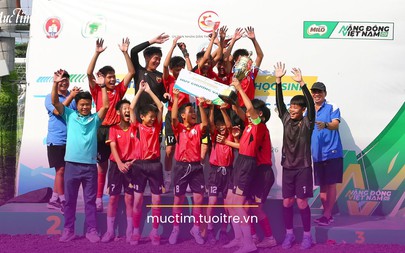 Lộ diện 3 đội giành huy chương vàng bóng đá nam THCS của TP.HCM
