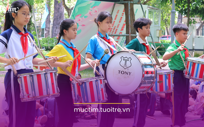 Thủ lĩnh nhí hào hứng chinh phục Hội thi Chỉ huy Đội giỏi TP.HCM lần thứ 29 