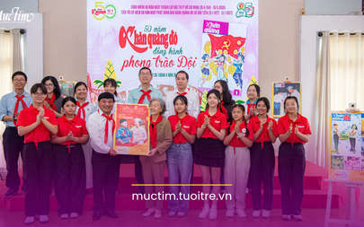 Hành trình 50 năm Khăn Quàng Đỏ đồng hành phong trào Đội