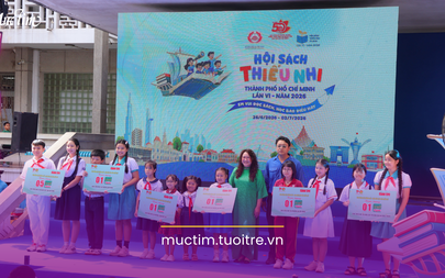 Khai mạc Hội sách thiếu nhi TP.HCM có quy mô lớn nhất từ trước đến nay