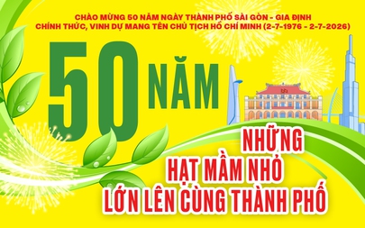 50 năm những hạt mầm nhỏ lớn lên cùng thành phố